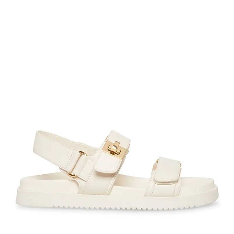Sandale femei Steve Madden ivory din piele 1469dsmonaiv