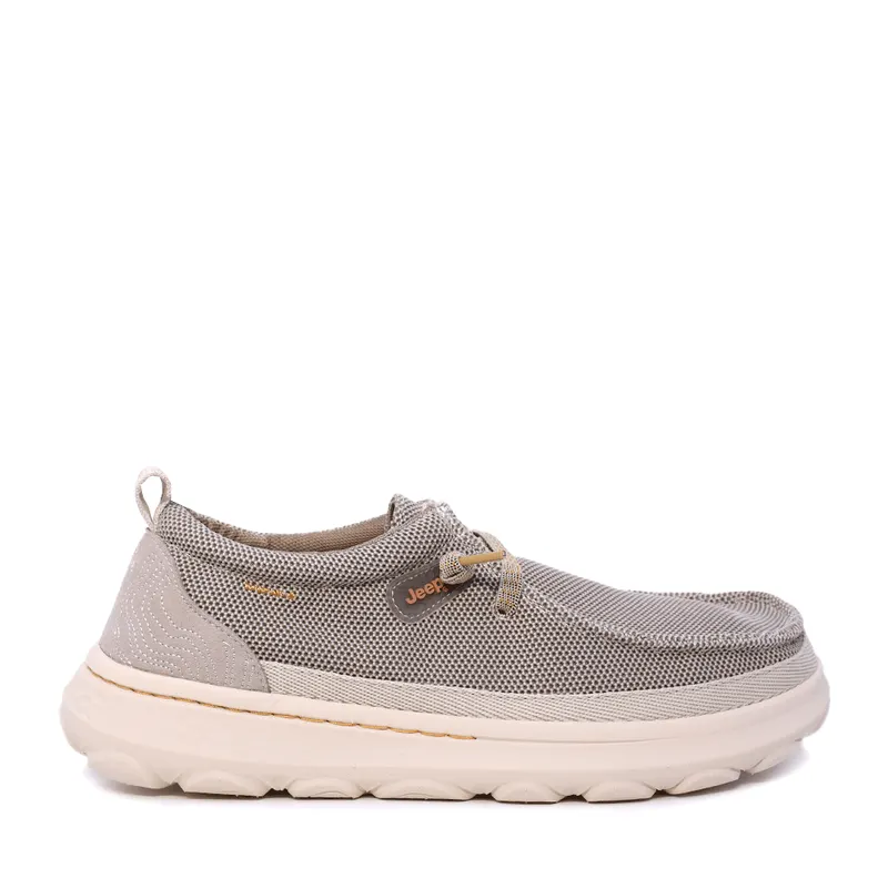 Mocasini ușori bărbați KAUAI WALLABEE KNIT bej din textil 3951bm61090be