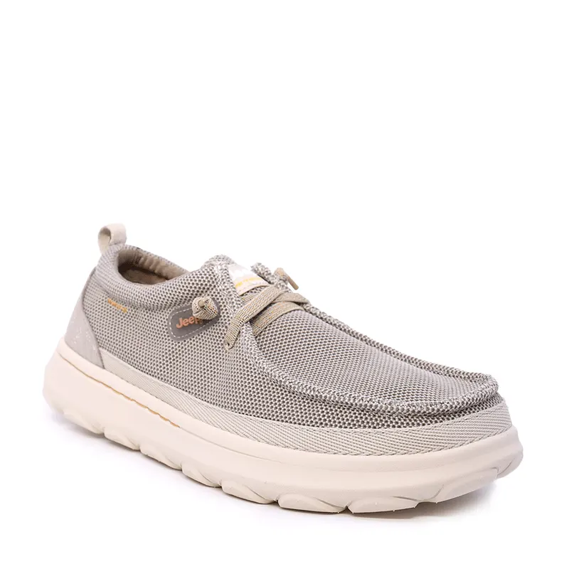 Mocasini ușori bărbați KAUAI WALLABEE KNIT bej din textil 3951bm61090be — imaginea 2
