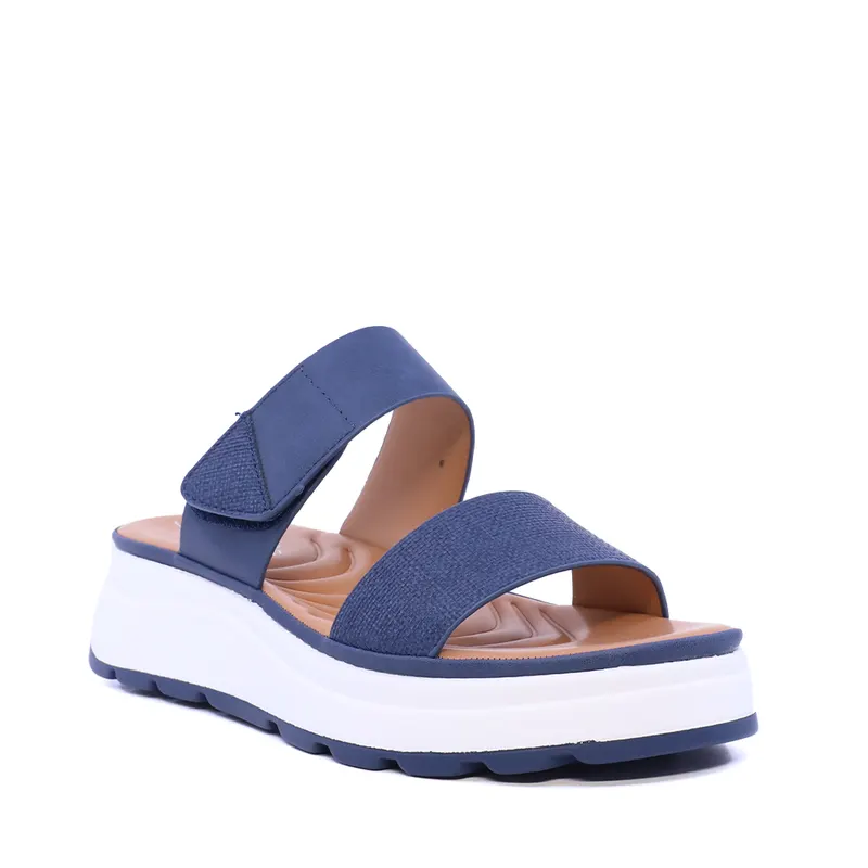 Saboți femei Solo Donna bleumarin 2741DST5566BL — imaginea 2