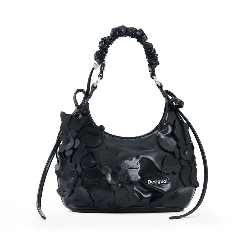 Poșetă crossbody femei DESIGUAL neagră 2182POSSSAXP62N