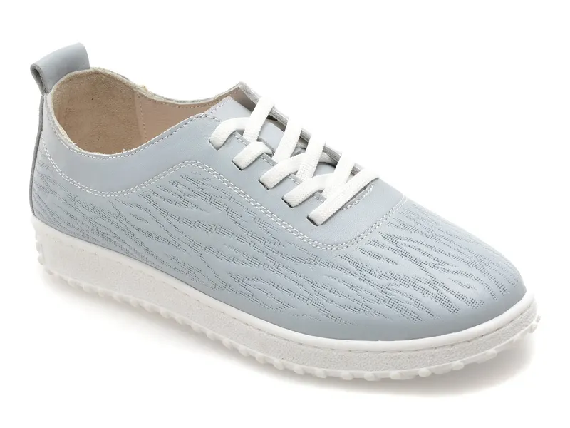 Pantofi GRYXX albastri, CS672, din piele naturala