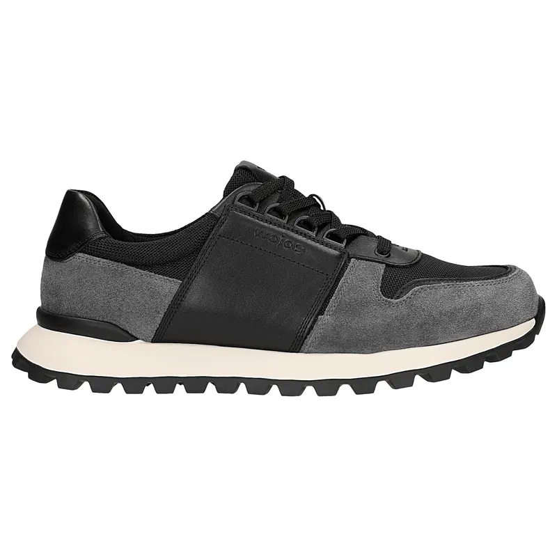 Sneakers bărbați negru-gri