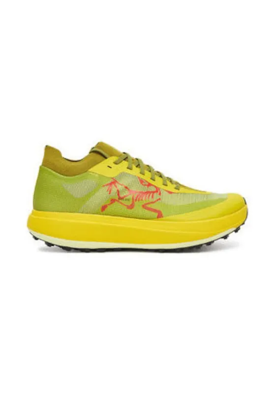Pantofi sport barbati - alergare - galben - textil