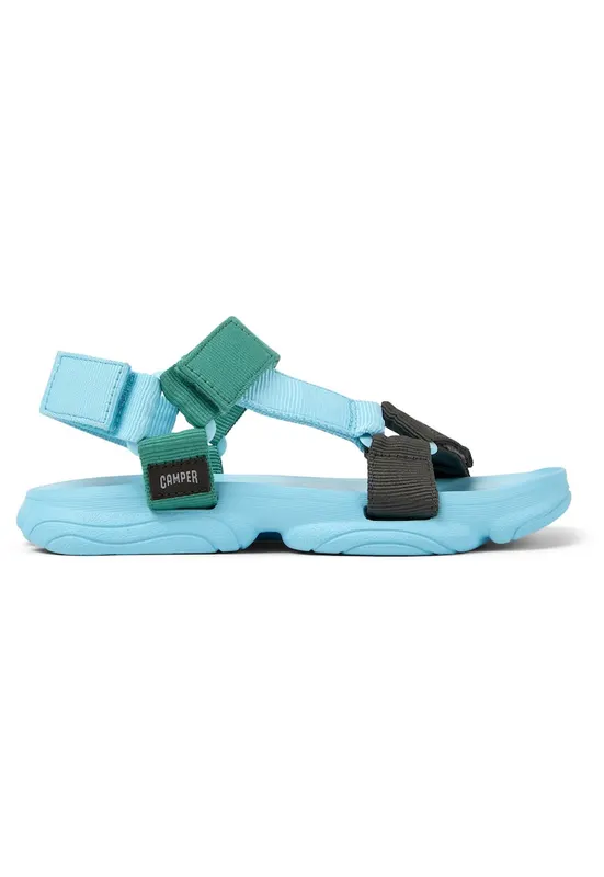 Sandale cu inchidere velcro Karst - Verde/Albastru
