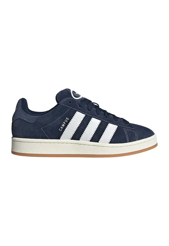 Pantofi sport din piele intoarsa Campus 00s - Albastru ultramarin/Alb murdar