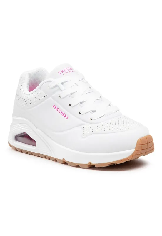 Pantofi sport copii 310024L - Piele ecologica - Alb - Alb