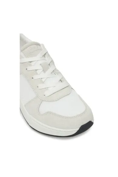 Pantofi sport dama - 96207 - Textil - Alb