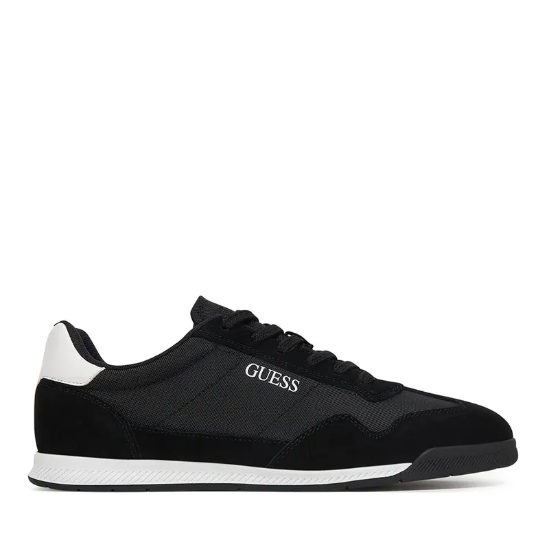 Sneakers bărbați Guess Drean negri din piele 921BPFMJDRESUE12VN