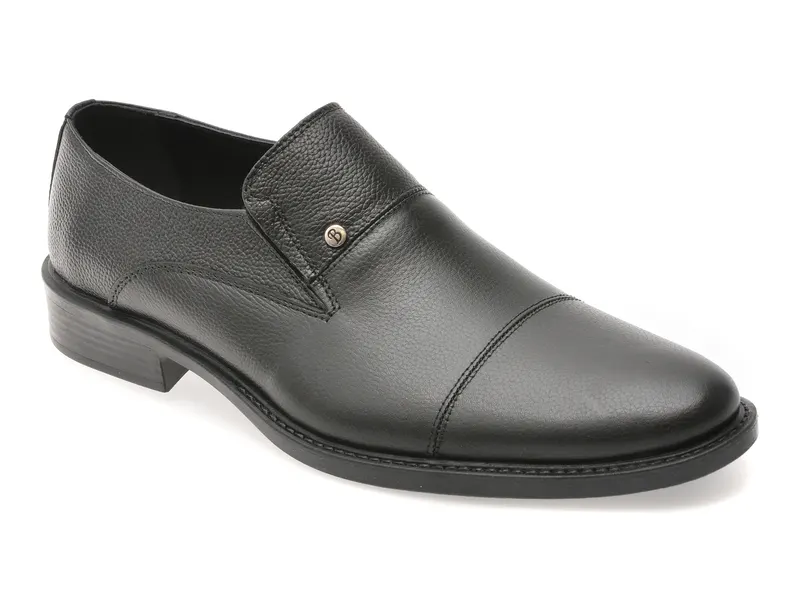 Pantofi eleganti BITE THE BULLET negri, BRL820, din piele naturala