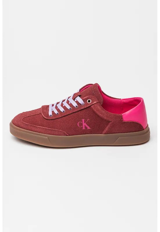 Pantofi sport low-cut Pro Cups - Fucsia/Rosu inchis/Caramel