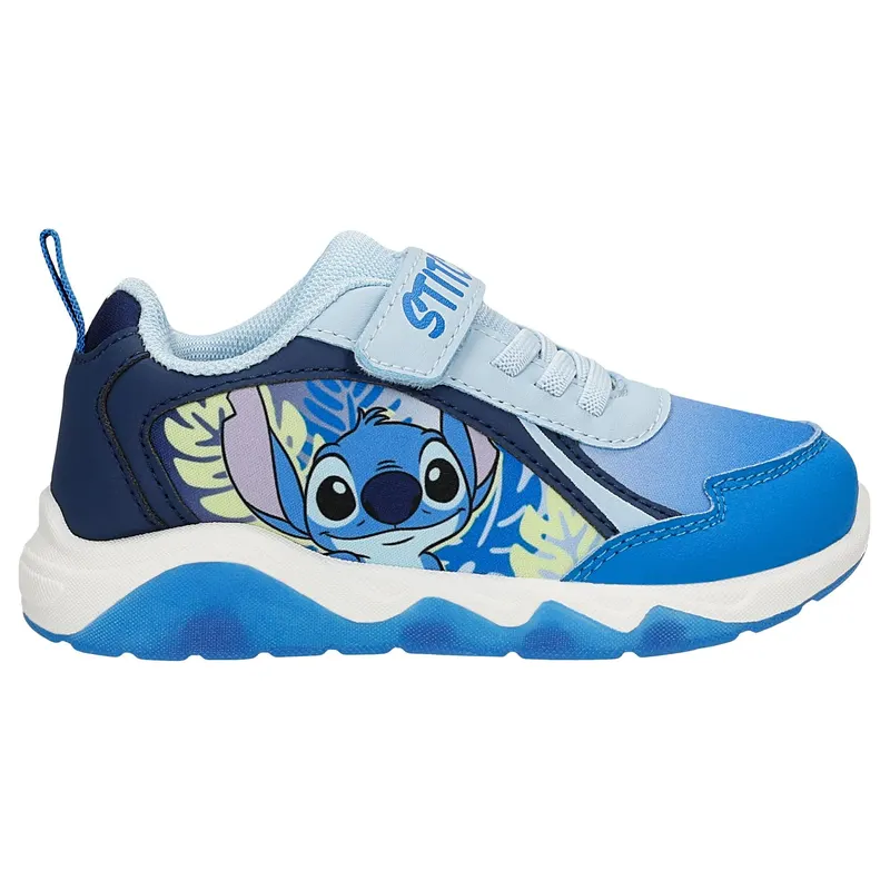 Sneakers albaștri Stitch cu talpă luminoasă BARTEK 87040-46