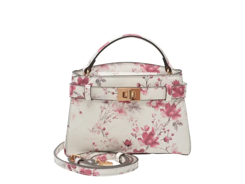 Geanta multicolor, VIVIANROSE 156, din piele ecologica