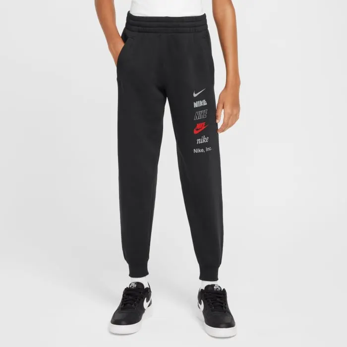 Pantaloni lungi Nike K Nsw Club Flc Jggr Mlogo