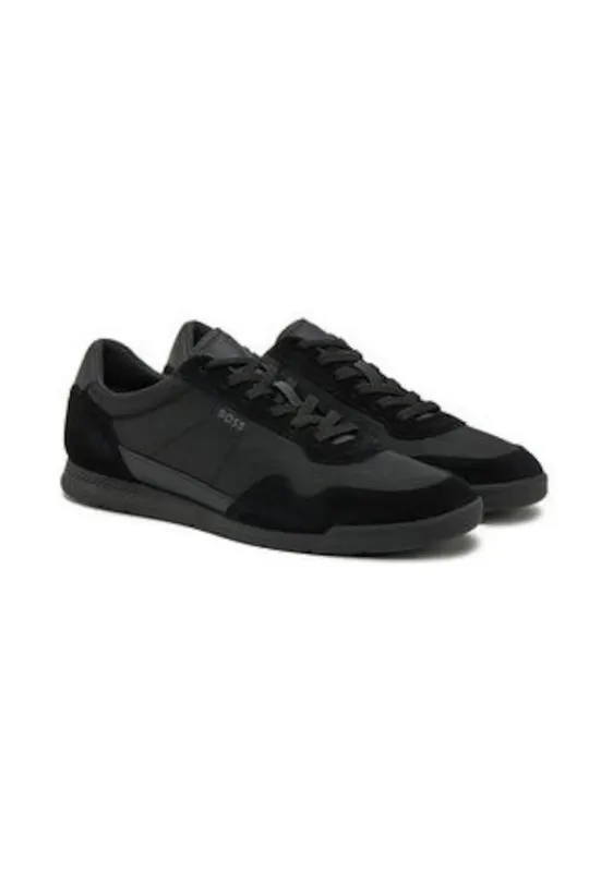Pantofi sport pentru barbati - 304954603 - textil - negru