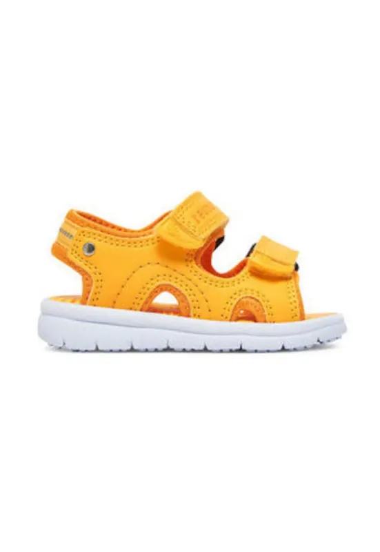 Sandale fete - 5400089A - Piele ecologica - Galben