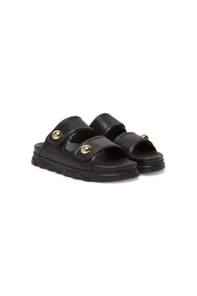 Slapi dama - YJ54SFE Y62000 - Piele naturala - Negru