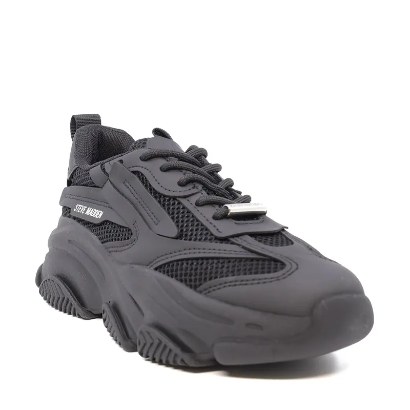 Sneakers Steve Madden POSSESSION-E negri din material sintetic și textil 1462dppossession-en — imaginea 2