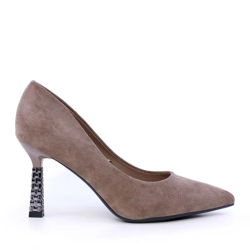 Pantofi stiletto femei Solo Donna taupe 1162DP2561VTA