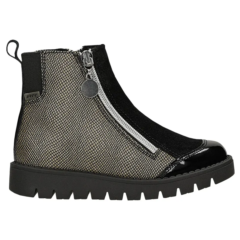 Botine izolate pentru fete BARTEK 4443-9ABP, bej-negru