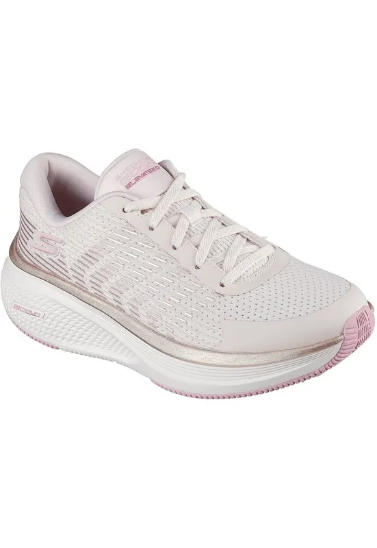 Pantofi sport Go Run Elevate 2.0 din material textil - Roz Crem