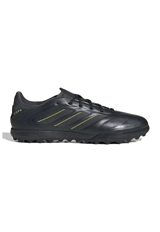 Pantofi pentru fotbal Copa Pure 3 League - Negru/Verde lime