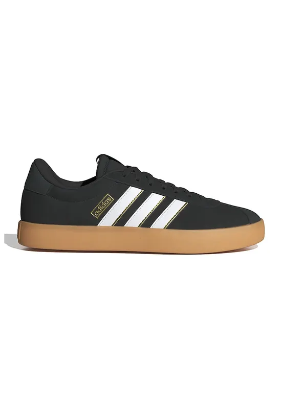 Pantofi sport din piele intoarsa VL Court 3.0 - Negru/Alb optic