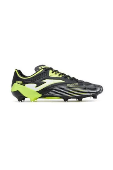 Ghete de fotbal SCOS2501FG - Piele ecologica - Negru