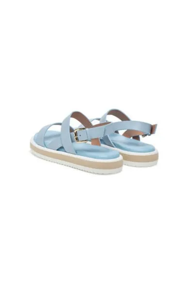 Sandale dama - SA16483G0MTC0712 - Piele naturala - Albastru deschis