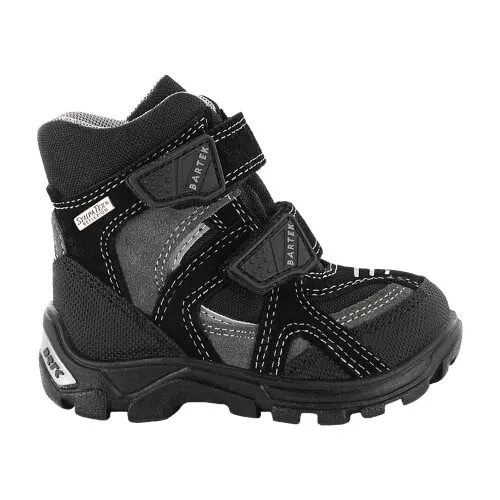 Ghete îmblănite BARTEK T-11929/W72, negru-gri
