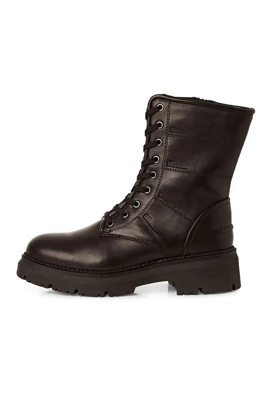 Ghete de piele - Negru