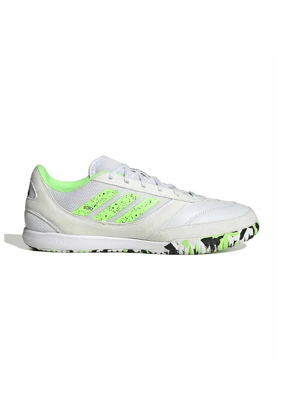 Pantofi pentru futsal Top Sala Competition - Verde electric/Alb optic