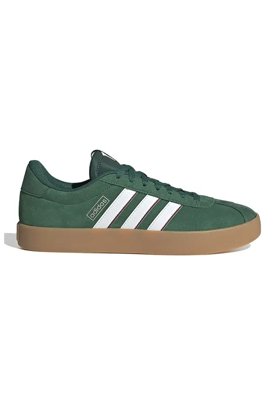 Pantofi sport din piele intoarsa VL Court 3.0 - Alb/Verde feriga