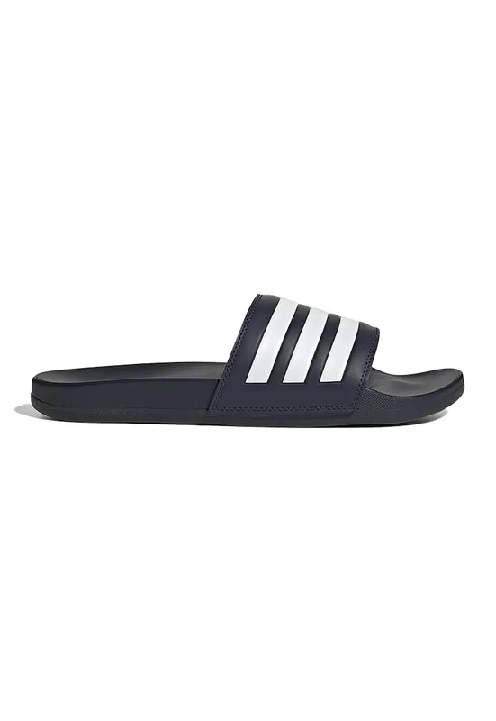 Papuci unisex Adilette Comfort - Alb/Bleumarin