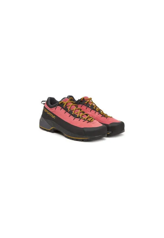 Bocanci trekking dama 37C413732 - Piele naturala - Rosu - Rosu