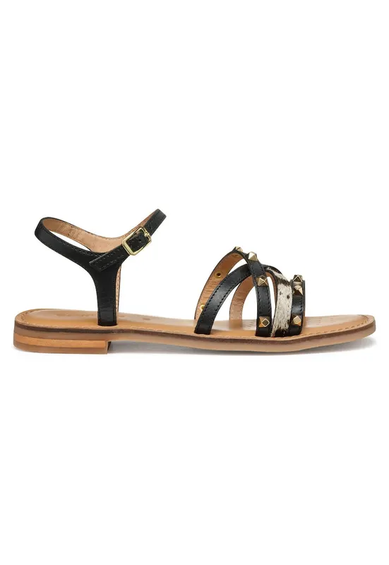 Sandale dama - D55YMD-01JQS - Piele naturala - Negru