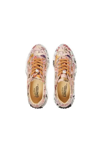 Pantofi sport dama - BURTON 31 - Piele naturala - Multicolor - Multicolor