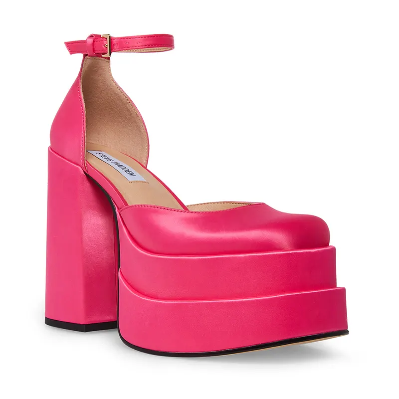 Pantofi femei Steve Madden fuschia din satin 1464dp12138fu — imaginea 2