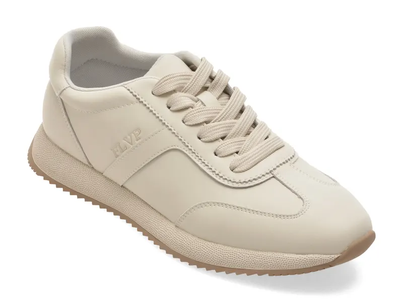 Pantofi sport FLAVIA PASSINI albi, 6159, din piele naturala