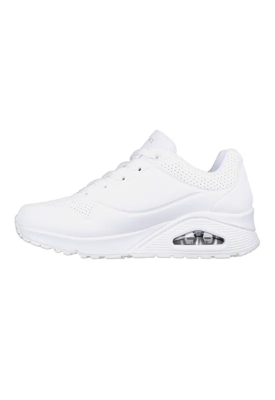 Pantofi sport de piele ecologica Uno Stand On Air - Alb