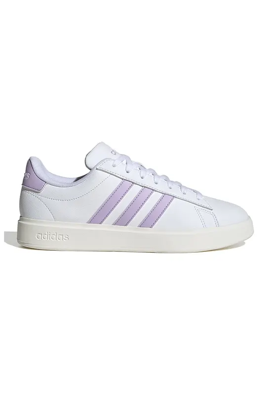 Pantofi sport de piele ecologica Grand Court 2.0 - Alb/Lila