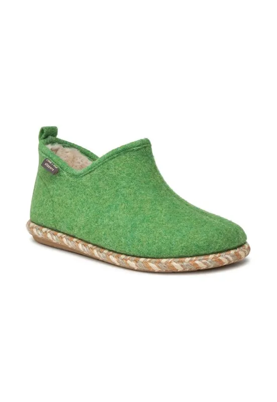Papuci de casa dama - 303198 - Pasla - Verde