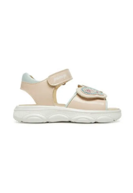 Sandale fete - 7872122 - Piele naturala - Bej