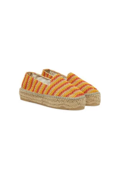 Espadrile dama H 2.6 D0 - Sintetic - Portocaliu