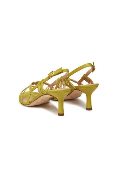 Sandale dama - NAKAI_NTO - Piele naturala - Galben