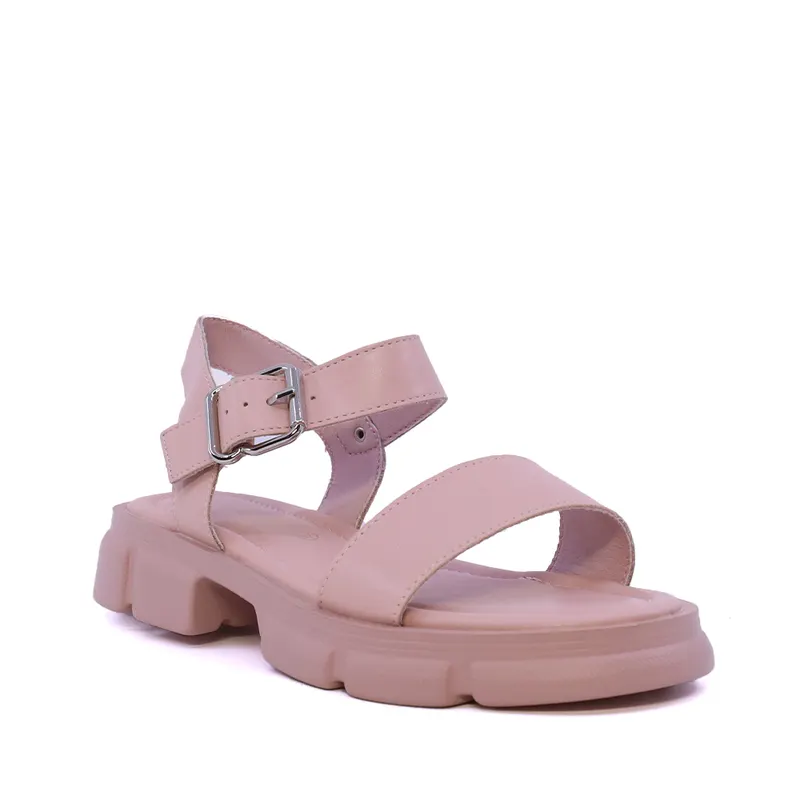 Sandale femei Luca di Gioia roz din piele 1291DS8962RO — imaginea 2