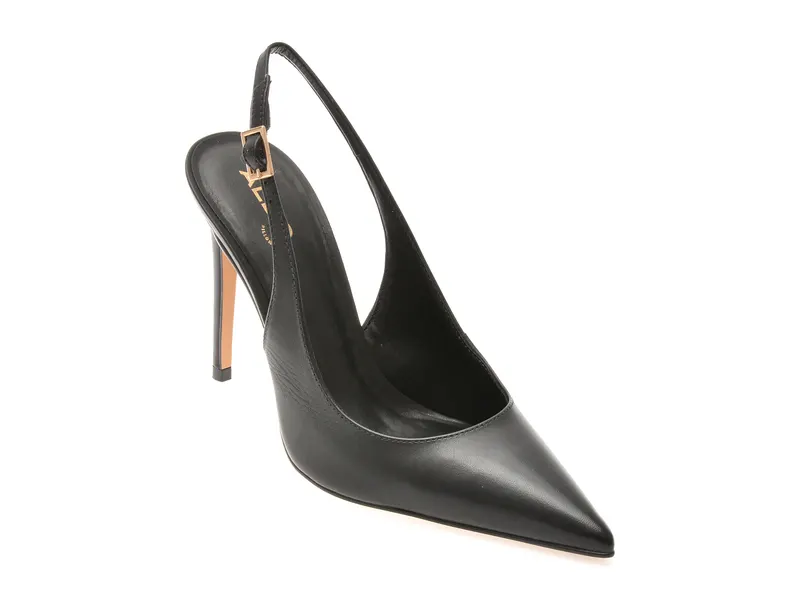 Pantofi eleganti ALDO negri, STESSYSLING 007, din piele naturala