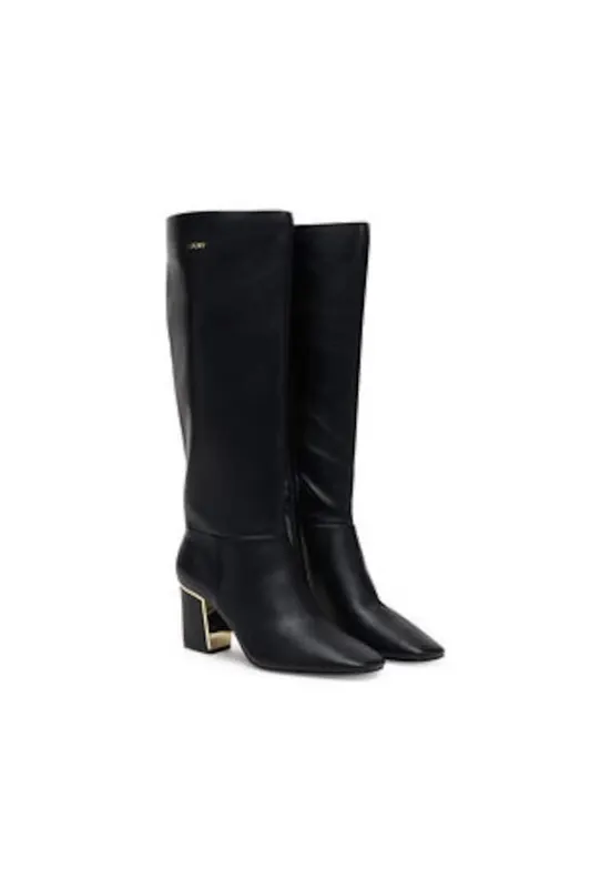 Cizme dama 305248039 - Piele naturala - Negru