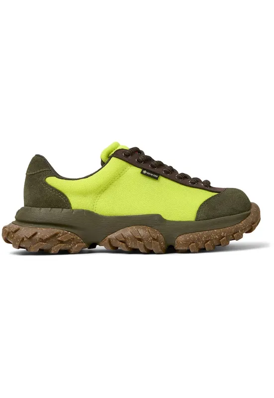 Pantofi sport impermeabili cu aspect masiv Karst Trek - Verde/Maro