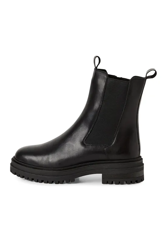 Ghete de piele - Negru